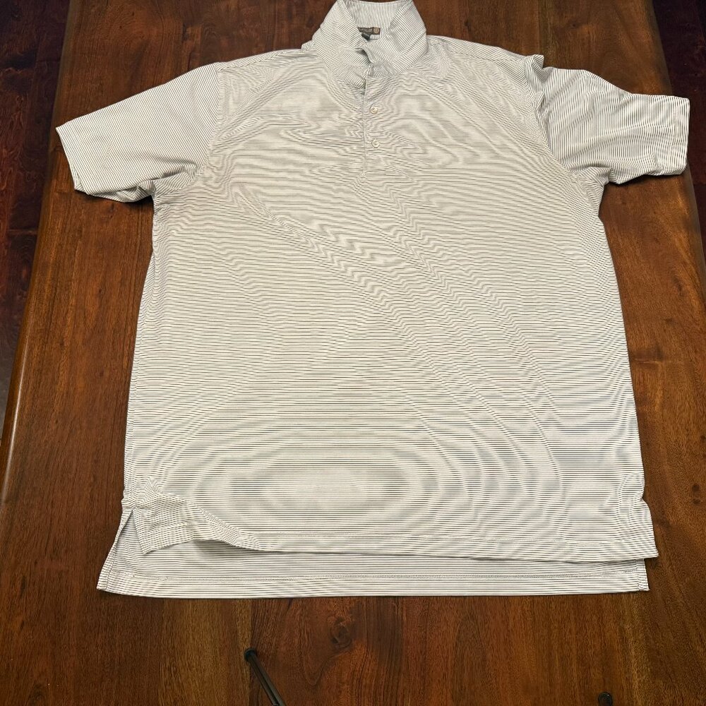 Stripe Peter Millar Men's Summer Comfort Performance Polo